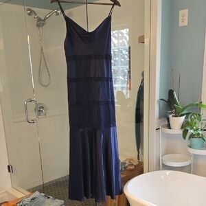 Reformation Midnight Blue Dress